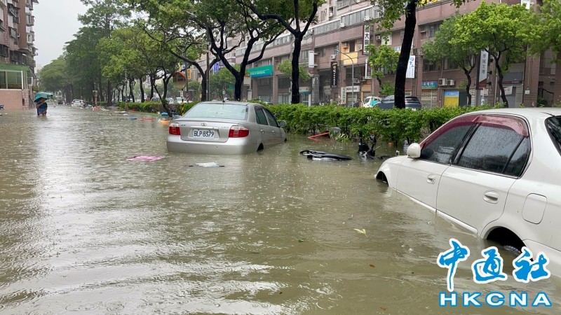 台灣中南部縣市遭遇嚴重水災